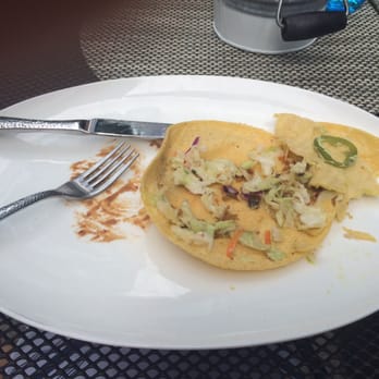 The Chase - Too flavour-y taco shell (hard to eat) - Seafood Near Me - Toronto, Ontario