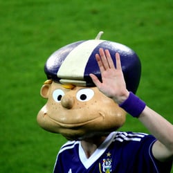 RSC Anderlecht - Anderlecht's very strange mascot.