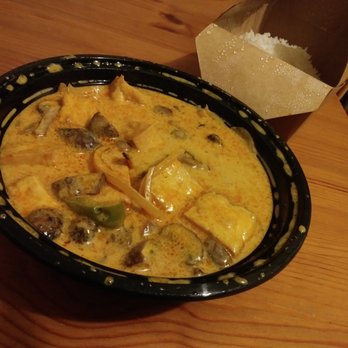 FOB Kitchen - Tofu and shroom adobo to go, with white rice - Filipino Near Me - Oakland, California