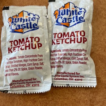 White Castle - Ketchup - Fast Food Near Me - Sunbury, Ohio
