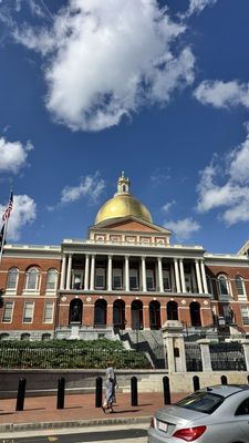 Massachusetts State House by null