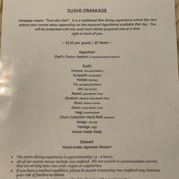 Menu.