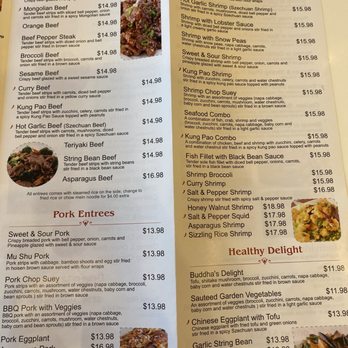 China A GoGo - a menu for a chinese restaurant - Chinese Near Me - Las Vegas, Nevada