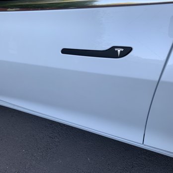 Tint Factory Solar Concepts - Custom handle decals are a nice touch! - Home Window Tinting Near Me - Los Angeles, California