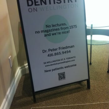 Dentistry on Wellington - No lectures, no magazines from 1975 and we're nice! - General Dentistry Near Me - Toronto, Ontario Dentistry on Wellington - No lectures, no magazines from 1975 and we're nice! - General Dentistry Near Me - Toronto, Ontario