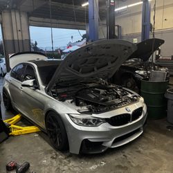 Driven Auto Care of Fremont - F80 M3 getting a new  Wheel and Tire Setup.