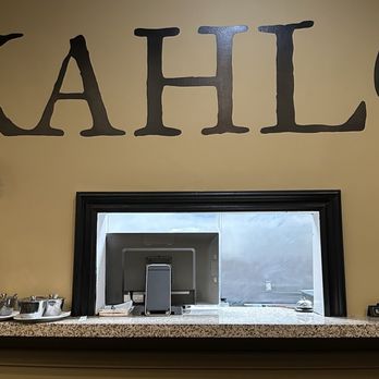 Kahlo Mexican Kitchen - Kitchen window wall art - Mexican Near Me - Fullerton, California