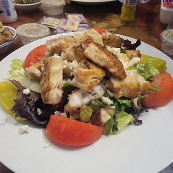 The Fish Market Restaurant - Fish over Greek salad. Grouper.. - Seafood Markets Near Me - Birmingham, Alabama The Fish Market Restaurant - Fish over Greek salad. Grouper.. - Seafood Markets Near Me - Birmingham, Alabama