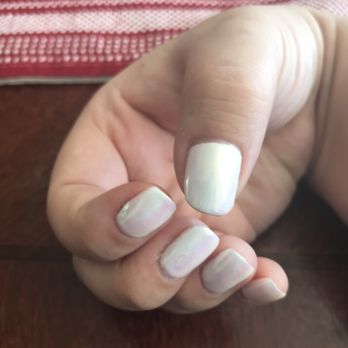 Beauty for You - Uneven filing and hair stuck on middle finger - Nail Salons Near Me - San Francisco, California