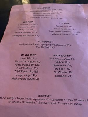 Menu photo 2 Hoggorm Bergen, 12