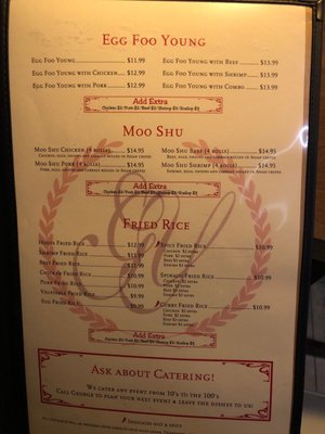 Menu photo 6 George Yang's Chinese Cuisine Phoenix, AZ