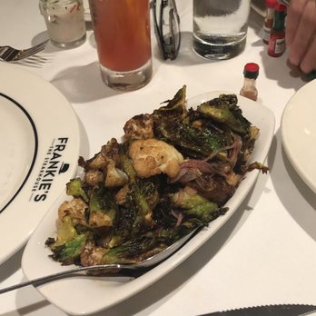 Frankie's The Steakhouse - Flash fried Brussels Sprouts and cauliflower, totally delicious - Steakhouses Near Me - Duluth, Georgia Frankie's The Steakhouse - Flash fried Brussels Sprouts and cauliflower, totally delicious - Steakhouses Near Me - Duluth, Georgia