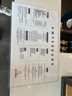 Menu photo 3 Ampersand - Fort Worth Fort Worth, TX
