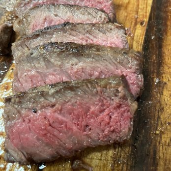 Burt's Butcher Shop - Ribeye steak cooked.....Melted in my mouth. If I had no teeth, I could gum this with ease. Lol - Meat Shops Near Me - Columbus, Georgia Burt's Butcher Shop - Ribeye steak cooked.....Melted in my mouth. If I had no teeth, I could gum this with ease. Lol - Meat Shops Near Me - Columbus, Georgia