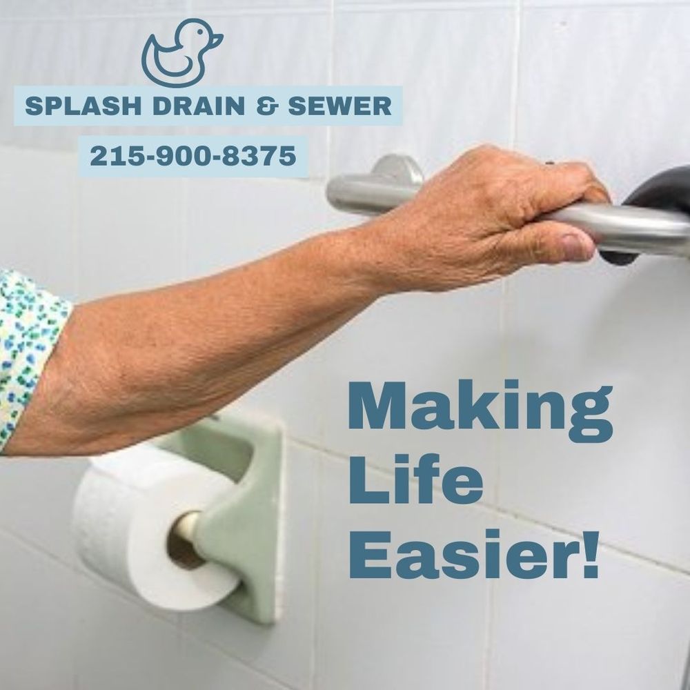 Slide of Splash Drain & Sewer