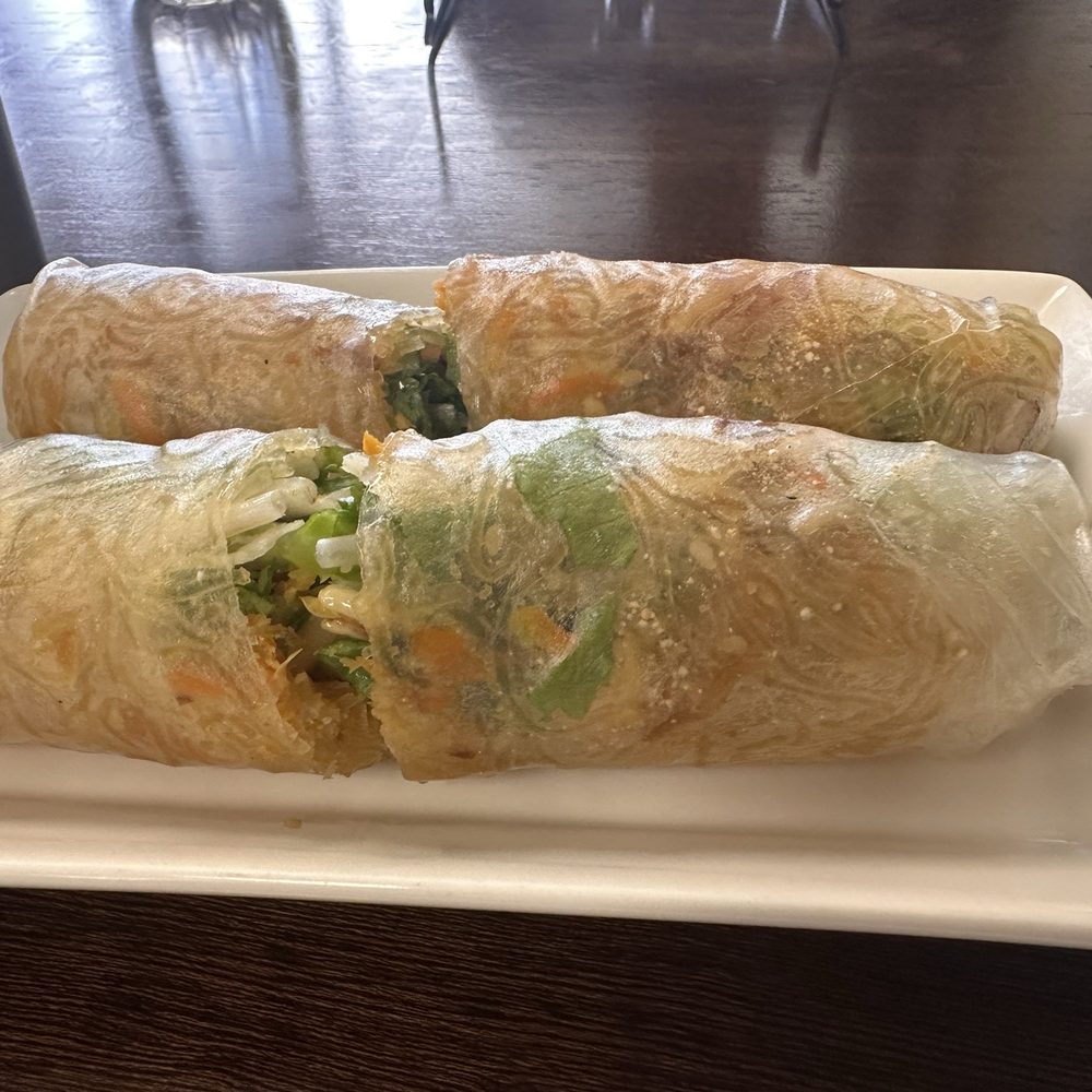 Bi Cuon aka vegan shredded "pork" spring rolls Bi Cuon aka vegan shredded "pork" spring rolls