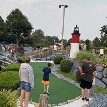Cape Escape Orleans Mini Golf - Towards the lighthouse! - Mini Golf Near Me - Orleans, Massachusetts