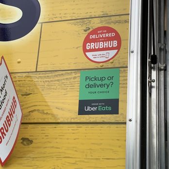 Captain Mori’s Seafood - a close up of a sign - Food Trucks Near Me - Rockville, Maryland