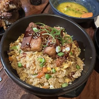 Limón - Crispy pork belly chaufa - Peruvian Near Me - Mountain View, California