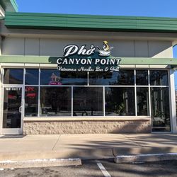 Phở Canyon Point - Front of restaurant