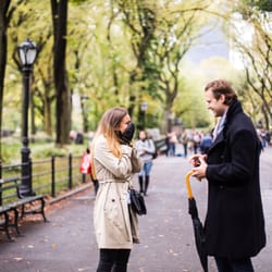 Cassie Castellaw Photography - Surprise proposal in Central Park | Casual Destination Engagement Photos - www.cassiecastellaw.com