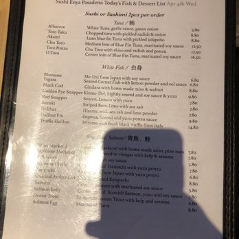 Sushi Enya - Pasadena - Sushi Bars Near Me - Pasadena, California