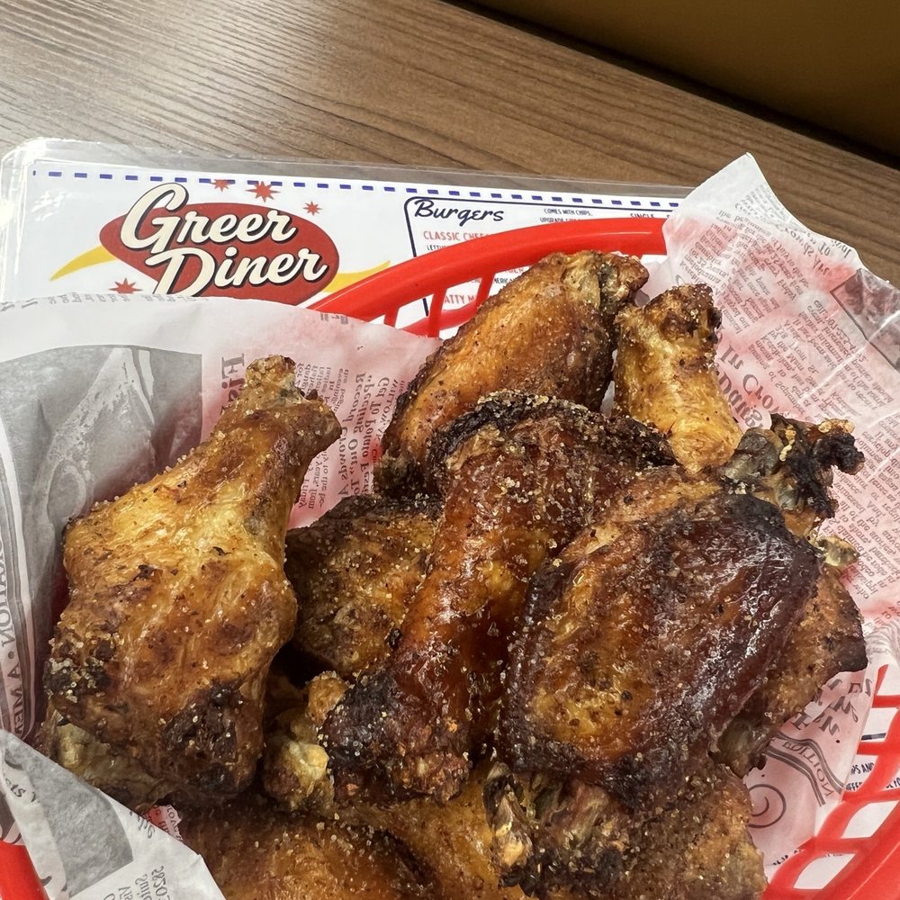 Greer Diner - Smoked wings. Yummm - Diners Near Me - Greer, South Carolina Greer Diner - Smoked wings. Yummm - Diners Near Me - Greer, South Carolina