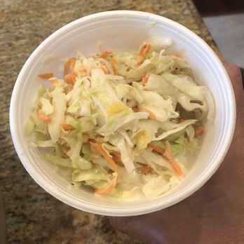 Tender Smokehouse - Pineapple Coleslaw it's Damn Good I'll never eat any other coleslaw again the same. - Barbeque Near Me - Celina, Texas Tender Smokehouse - Pineapple Coleslaw it's Damn Good I'll never eat any other coleslaw again the same. - Barbeque Near Me - Celina, Texas