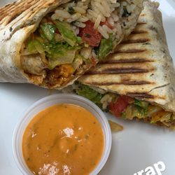 Cell Power Cafe - Salmon Wrap