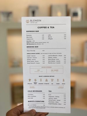Menu photo 8 BlendIn Coffee Club Sugar Land, TX