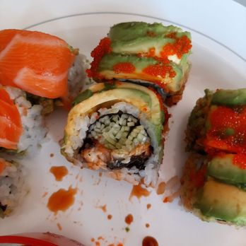 Kumo Japanese Cuisine - Cheap with the Eel, mostly cucumber Dragon Roll - Japanese Near Me - Franklin Square, New York Kumo Japanese Cuisine - Cheap with the Eel, mostly cucumber Dragon Roll - Japanese Near Me - Franklin Square, New York