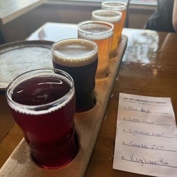 Short's Brewing Company - Flight. In order of preference - 3, 1, 4, 5, 2. - Breweries Near Me - Bellaire, Michigan Short's Brewing Company - Flight. In order of preference - 3, 1, 4, 5, 2. - Breweries Near Me - Bellaire, Michigan