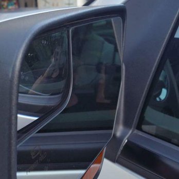 Soft Touch Car Wash - Dirty windows and mirrors all around. Just one of several. - Car Wash Near Me - Chino, California
