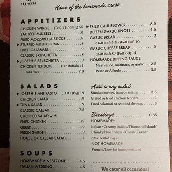 Joseph's Pizza - Pizza Near Me - Jacksonville, Florida Joseph's Pizza - Pizza Near Me - Jacksonville, Florida