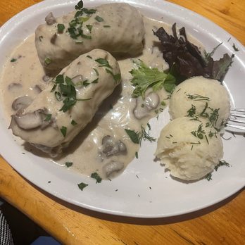 U Gazdy - Gołąbki with mushroom sauce - Polish Near Me - Wood Dale, Illinois U Gazdy - Gołąbki with mushroom sauce - Polish Near Me - Wood Dale, Illinois