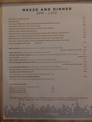 Menu photo 2 Deco Eatery Auckland, AUK Menu photo 2 Deco Eatery Auckland, AUK