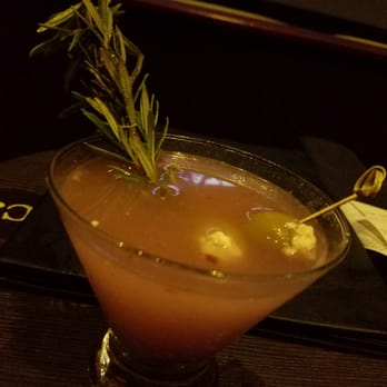 IPIC Houston - Dirty martini with slapped rosemary and Bleu cheese stuffed olives. mmmmmmm :) - Cinema Near Me - Houston, Texas IPIC Houston - Dirty martini with slapped rosemary and Bleu cheese stuffed olives. mmmmmmm :) - Cinema Near Me - Houston, Texas