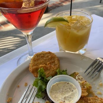 Maison De Lu - Fried green tomatoes - French Near Me - Ocean Springs, Mississippi Maison De Lu - Fried green tomatoes - French Near Me - Ocean Springs, Mississippi