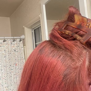 J. Anthony Salon - After "fixing" my hair - Hair Salons Near Me - Whittier, California