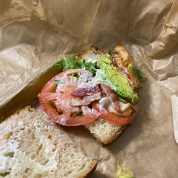 ZERO turkey on the turkey avocado BLT..