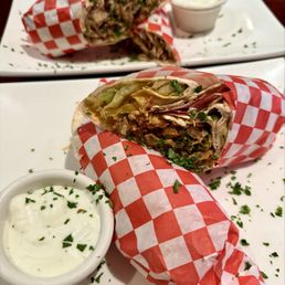 Chicken Gyro Wrap, Lamb and Beef Gyro Wrap Chicken Gyro Wrap, Lamb and Beef Gyro Wrap