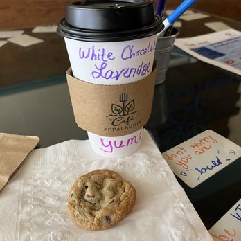 Cafe Appalachia - Cafe Signature White-Chocolate Lavender - Coffee & Tea Near Me - South Charleston, West Virginia Cafe Appalachia - Cafe Signature White-Chocolate Lavender - Coffee & Tea Near Me - South Charleston, West Virginia