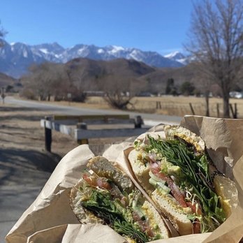 Lone Star Bistro - Veggie bagel - Coffee & Tea Near Me - Lone Pine, California