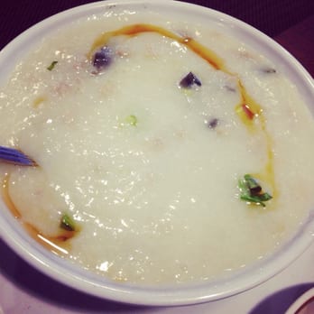 BBQ Corner 2 - Pork and preserved duck egg congee. - Cantonese Near Me - Atlanta, Georgia
