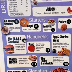Aloft - Breakfast Menu
