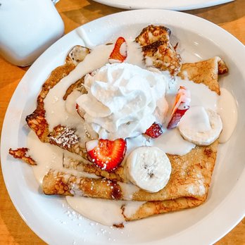 Loaded Cafe - Dulce de Leche crepes - American Near Me - Placentia, California Loaded Cafe - Dulce de Leche crepes - American Near Me - Placentia, California