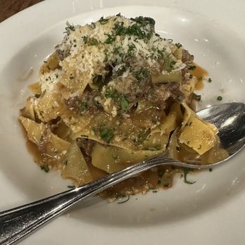 Kitchen Door - Valentine's Day Menu. Oxtail pasta - Cocktail Bars Near Me - Napa, California