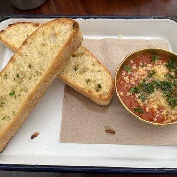 Brava Garden Eatery - Pan and Tuco appetizer ($4.95) - superb. - Wine Bars Near Me - Pleasanton, California