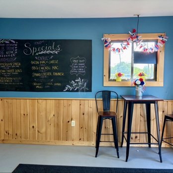 Kay's Dairy Bar - A little indoor seating, simple bright décor at Kay's Dari Bar in Gardner MA (Jul 2026) - Ice Cream & Frozen Yogurt Near Me - Westminster, Massachusetts