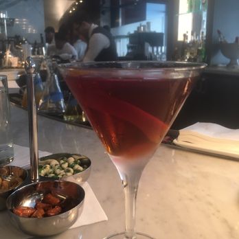 Center Bar - My custom made Manhattan! Perfection!! - Lounges Near Me - New York, New York Center Bar - My custom made Manhattan! Perfection!! - Lounges Near Me - New York, New York
